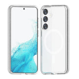 Samsung Galaxy S24 Plus Skal Glitter Stöttåligt Transparent