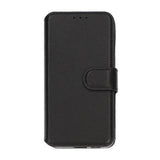 Rvelon Samsung Galaxy S24 Plus Fodral Äkta Läder Kortfack Svart