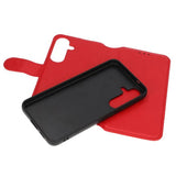 Rvelon Samsung Galaxy S24 Plus Fodral Magnetiskt Avtagbart Skal Röd