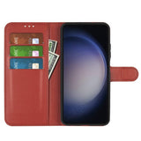 Samsung Galaxy S24 Plus Fodral med Stativ Brun