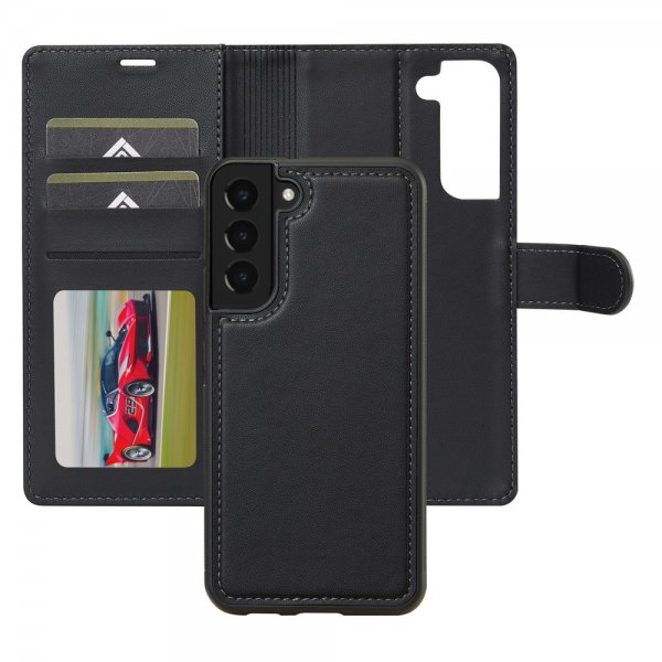 Nordic Covers Samsung Galaxy S24 Plus/S25 Plus Fodral med avtagbart MagSafe-skal Raven Black