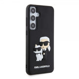 Karl Lagerfeld Samsung Galaxy S24 Plus Skal 3D Rubber Karl & Choupette Svart
