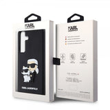 Karl Lagerfeld Samsung Galaxy S24 Plus Skal 3D Rubber Karl & Choupette Svart