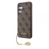 Guess Samsung Galaxy S24 Plus Skal 4G Charm Brun