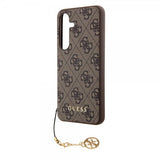 Guess Samsung Galaxy S24 Plus Skal 4G Charm Brun