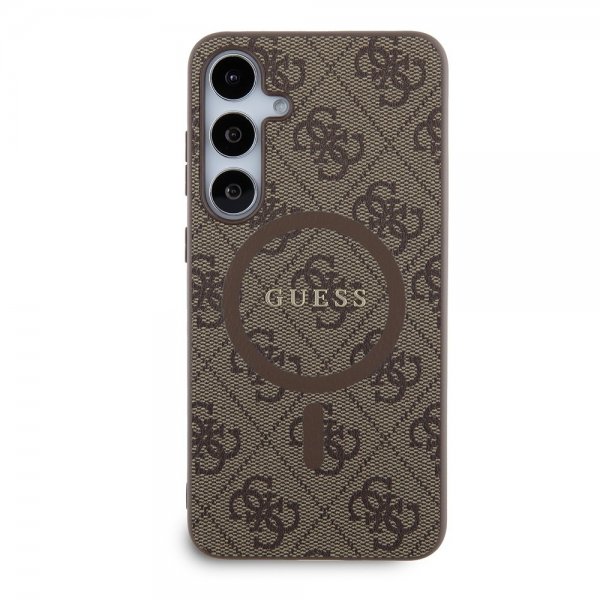 Guess Samsung Galaxy S24 Plus Skal 4G Pattern MagSafe Brun