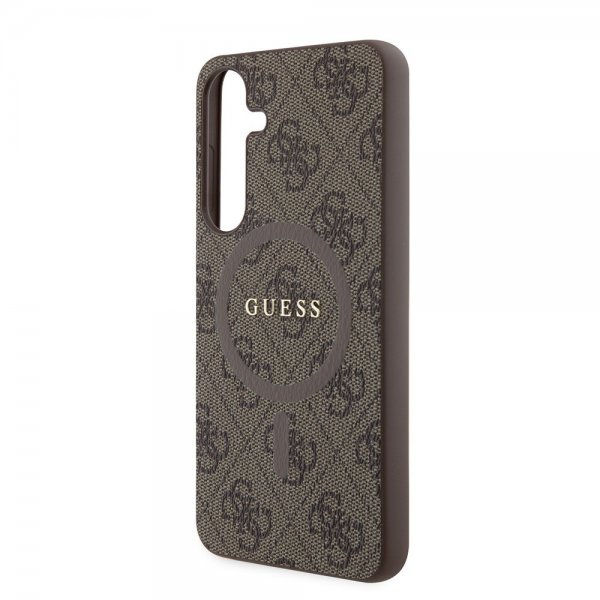 Guess Samsung Galaxy S24 Plus Skal 4G Pattern MagSafe Brun