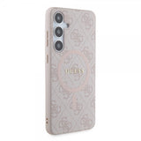 Guess Samsung Galaxy S24 Plus Skal 4G Pattern MagSafe Rosa