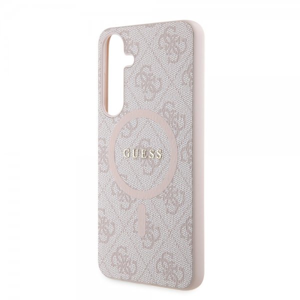 Guess Samsung Galaxy S24 Plus Skal 4G Pattern MagSafe Rosa