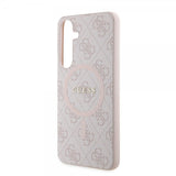 Guess Samsung Galaxy S24 Plus Skal 4G Pattern MagSafe Rosa