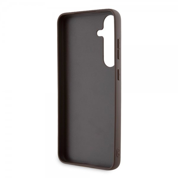 Guess Samsung Galaxy S24 Plus Skal 4G Print Grained Vit