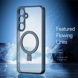Dux Ducis Samsung Galaxy S24 Plus Skal Aimo Series MagSafe Kickstand Svart