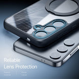 Dux Ducis Samsung Galaxy S24 Plus Skal Aimo Series MagSafe Kickstand Svart