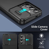 Samsung Galaxy S24 Plus Skal Camera Slide Svart