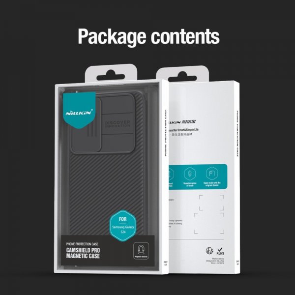 Nillkin Samsung Galaxy S24 Plus Skal CamShield Pro MagSafe Svart