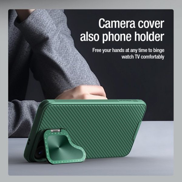 Nillkin Samsung Galaxy S24 Plus Skal CamShield Prop MagSafe Grön