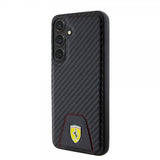 Ferrari Samsung Galaxy S24 Plus Skal Carbon & Stripe Svart