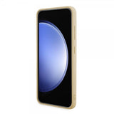 Guess Samsung Galaxy S24 Plus Skal Fixed Glitter Guld