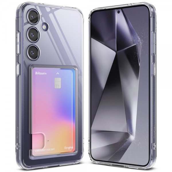 Ringke Samsung Galaxy S24 Plus Skal Fusion Card Clear