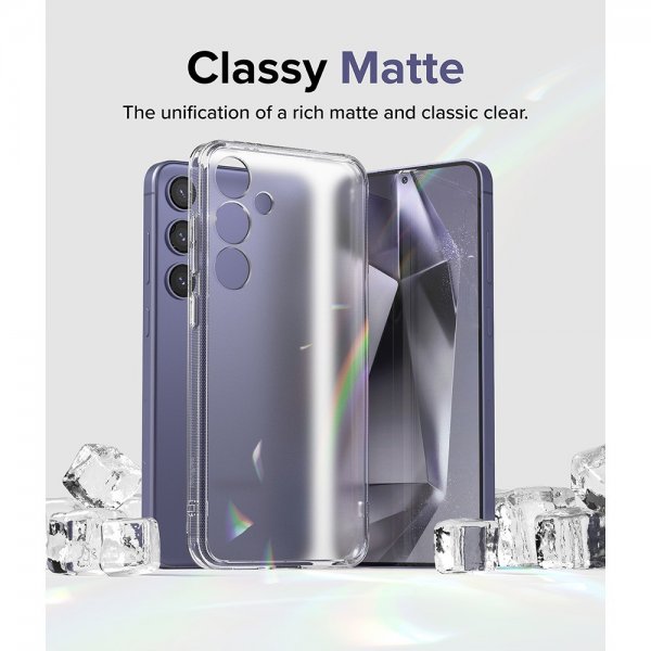 Ringke Samsung Galaxy S24 Plus Skal Fusion Matte Clear