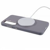 X-Level Samsung Galaxy S24 Plus Skal Lädertextur MagSafe Grå