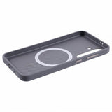 X-Level Samsung Galaxy S24 Plus Skal Lädertextur MagSafe Grå