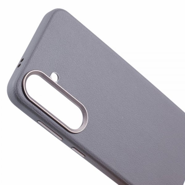 X-Level Samsung Galaxy S24 Plus Skal Lädertextur MagSafe Grå