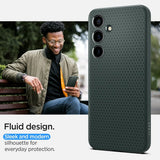 Spigen Samsung Galaxy S24 Plus Skal Liquid Air Abyss Green