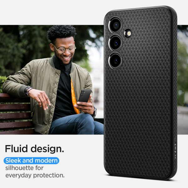 Spigen Samsung Galaxy S24 Plus Skal Liquid Air Matte Black
