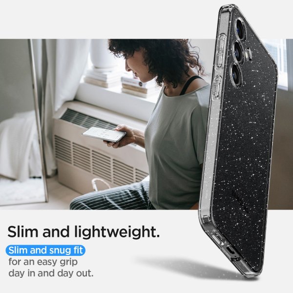 Spigen Samsung Galaxy S24 Plus Skal Liquid Crystal Glitter Crystal Quartz