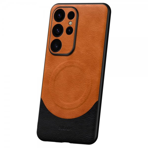 Sulada Samsung Galaxy S24 Plus Skal Magnetic Series Orange