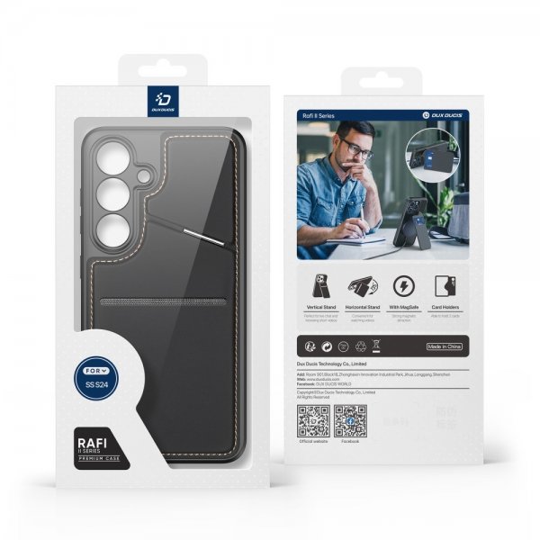 Dux Ducis Samsung Galaxy S24 Plus Skal Rafi II Series MagSafe Svart