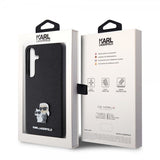 Karl Lagerfeld Samsung Galaxy S24 Plus Skal Saffiano Karl & Choupette Svart