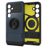 Spigen Samsung Galaxy S24 Plus Skal Slim Armor MagFit Metal Slate