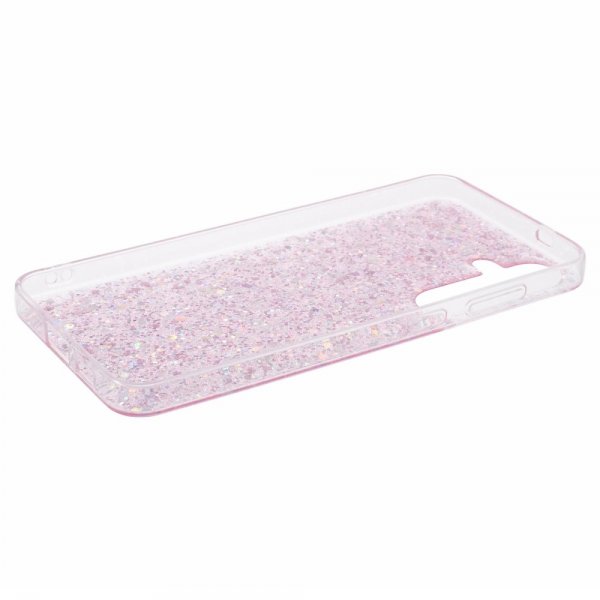 Nordic Covers Samsung Galaxy S24 Plus Skal Sparkle Series Blossom Pink