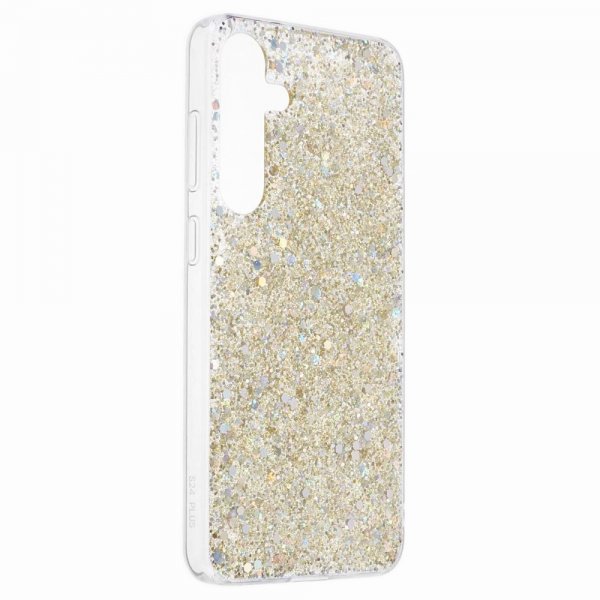 Nordic Covers Samsung Galaxy S24 Plus Skal Sparkle Series Citrine Gold