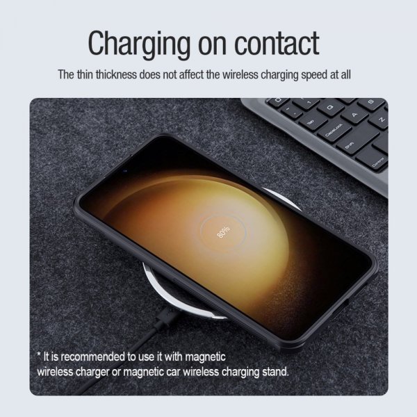 Nillkin Samsung Galaxy S24 Plus Skal Super Frosted Shield Pro MagSafe Svart