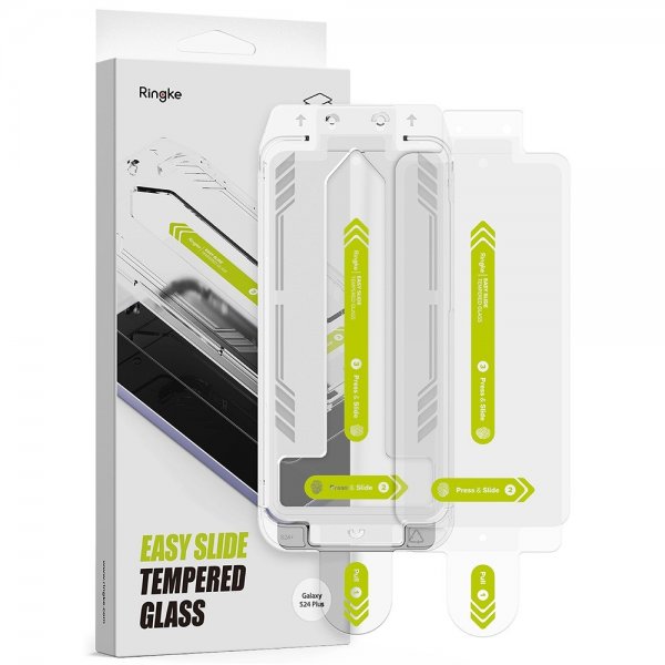 Ringke Samsung Galaxy S24 Plus Skärmskydd Easy Slide 2-pack