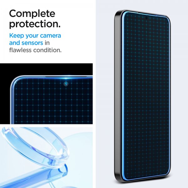 Spigen Samsung Galaxy S24 Plus/Galaxy S25 Plus Skärmskydd GLAS.tR EZ Fit 2-pack
