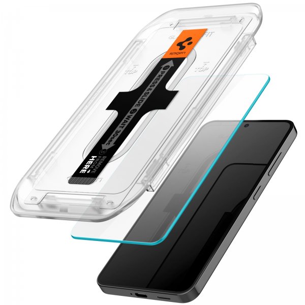 Spigen Samsung Galaxy S24 Plus/Galaxy S25 Plus Skärmskydd GLAS.tR EZ Fit 2-pack