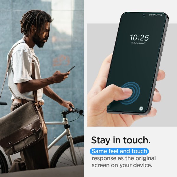 Spigen Samsung Galaxy S24 Plus Skärmskydd Neo Flex Solid 2-pack