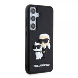 Karl Lagerfeld Samsung Galaxy S24 Skal 3D Rubber Karl & Choupette Svart