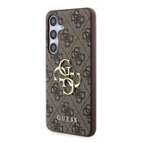 Guess Samsung Galaxy S24 Skal 4G Metal Logo Brun