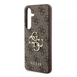 Guess Samsung Galaxy S24 Skal 4G Metal Logo Brun