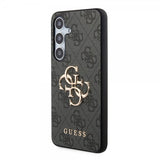 Guess Samsung Galaxy S24 Skal 4G Metal Logo Svart