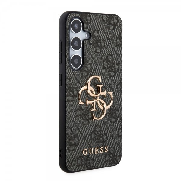 Guess Samsung Galaxy S24 Skal 4G Metal Logo Svart