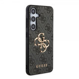 Guess Samsung Galaxy S24 Skal 4G Metal Logo Svart