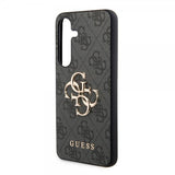 Guess Samsung Galaxy S24 Skal 4G Metal Logo Svart