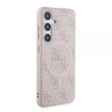 Guess Samsung Galaxy S24 Skal 4G Pattern MagSafe Rosa