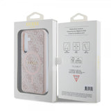 Guess Samsung Galaxy S24 Skal 4G Pattern MagSafe Rosa